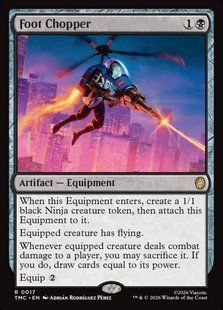 Foot Chopper &mdash; Magic: The Gathering, Teenage Mutant Ninja Turtles Eternal #17, Non-foil, English &mdash; фото товару