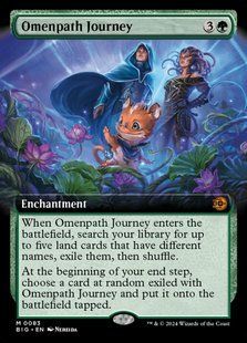 Omenpath Journey &mdash; Magic: The Gathering, The Big Score #83, Foil, English &mdash; фото товару