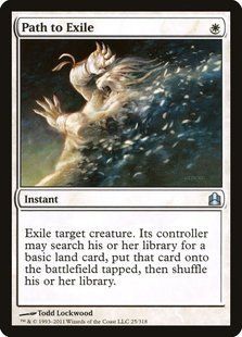 Path to Exile &mdash; Magic: The Gathering, Commander 2011 #25, Non-foil, English &mdash; фото товару