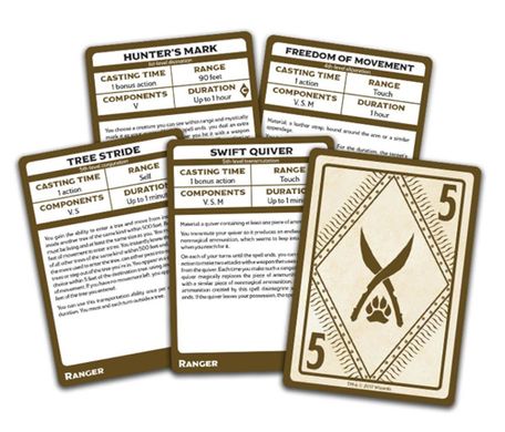 Карти заклинань Spellbook Cards: Ranger - Dungeons & Dragons WTCC56710000 фото