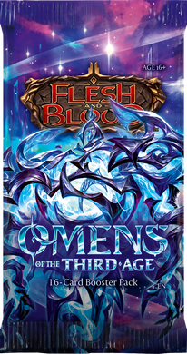 Бустер випуску Omens of the Third Age - Flesh and Blood TCG omens-booster фото
