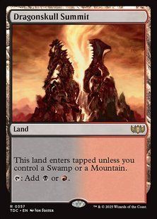 Dragonskull Summit &mdash; Magic: The Gathering, Tarkir: Dragonstorm Commander #357, Non-foil, English &mdash; фото товару
