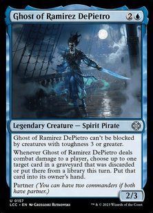 Ghost of Ramirez DePietro &mdash; Magic: The Gathering, The Lost Caverns of Ixalan Commander #157, Non-foil, English &mdash; фото товару