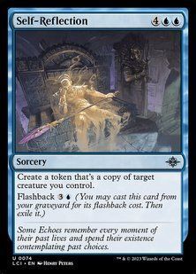 Self-Reflection &mdash; Magic: The Gathering, The Lost Caverns of Ixalan #74, Foil, English &mdash; фото товару