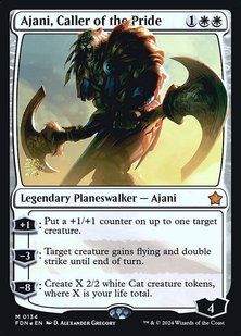Карта Ajani, Caller of the Pride &mdash; фото товару