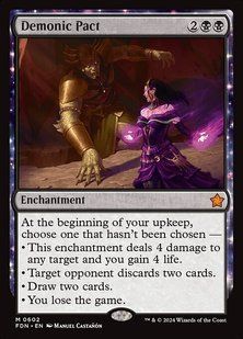 Карта Demonic Pact fdn/602/en фото