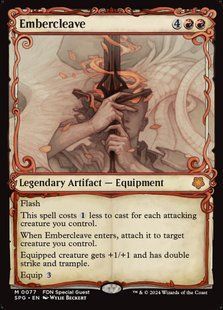 Embercleave &mdash; Magic: The Gathering, Special Guests #77, Foil, English &mdash; фото товару