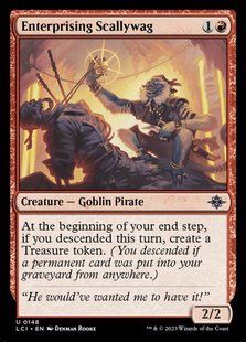 Enterprising Scallywag &mdash; Magic: The Gathering, The Lost Caverns of Ixalan #148, Non-foil, English &mdash; фото товару