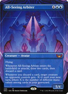 All-Seeing Arbiter &mdash; Magic: The Gathering, Streets of New Capenna #286, Non-foil, English &mdash; фото товару