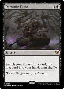 Карта Demonic Tutor &mdash; фото товару