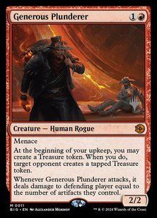 Карта Generous Plunderer &mdash; фото товару