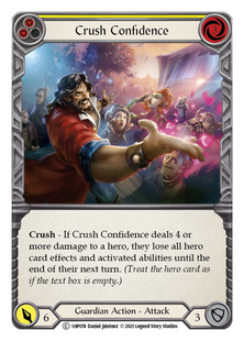 Crush Confidence &mdash; Flesh and Blood, History Pack 1 #1HP074, Non-foil, English &mdash; фото товару
