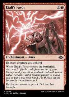 Etali's Favor &mdash; Magic: The Gathering, The Lost Caverns of Ixalan #149, Non-foil, English &mdash; фото товару