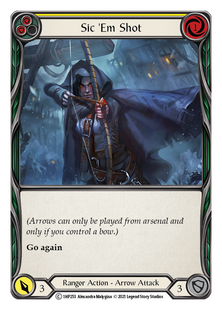 Sic 'Em Shot &mdash; Flesh and Blood, History Pack 1 #1HP253, Non-foil, English &mdash; фото товару