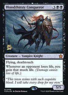 Карта Bloodthirsty Conqueror pfdn/58s/en/foil фото