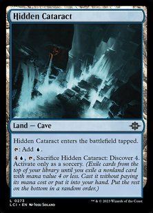 Hidden Cataract &mdash; Magic: The Gathering, The Lost Caverns of Ixalan #273, Non-foil, English &mdash; фото товару