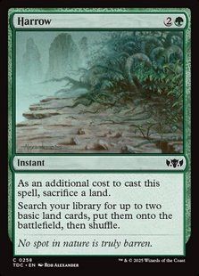 Harrow &mdash; Magic: The Gathering, Tarkir: Dragonstorm Commander #258, Non-foil, English &mdash; фото товару