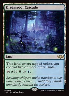 Dreamroot Cascade &mdash; Magic: The Gathering, Tarkir: Dragonstorm Commander #358, Non-foil, English &mdash; фото товару