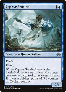 Карта Zephyr Sentinel bro/74/en/foil фото