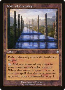 Path of Ancestry &mdash; Magic: The Gathering, The Brothers' War Commander #192, Non-foil, English &mdash; фото товару