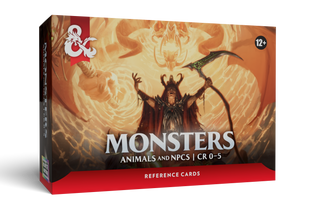 Картки монстрів "Animals and NPCs" 0-5 рівня - Dungeons & Dragons card-animals фото