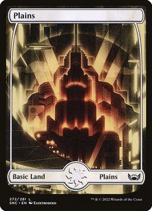 Plains &mdash; Magic: The Gathering, Streets of New Capenna #272, Foil, English &mdash; фото товару
