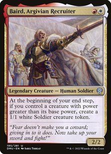 Карта Baird, Argivian Recruiter &mdash; фото товару