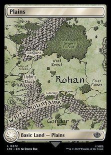 Plains &mdash; Magic: The Gathering, The Lord of the Rings: Tales of Middle-earth #272, Non-foil, English &mdash; фото товару
