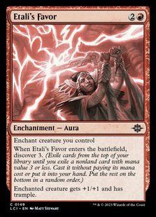 Etali's Favor &mdash; Magic: The Gathering, The Lost Caverns of Ixalan #149, Foil, English &mdash; фото товару