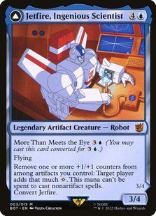 Карта Jetfire, Ingenious Scientist // Jetfire, Air Guardian bot/3/en/foil фото