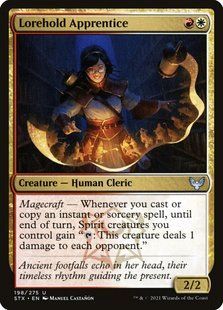 Карта Lorehold Apprentice stx/198/ru/foil фото