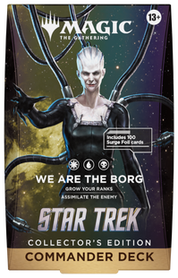 Командирська колекційна колода "We Are The Borg" випуску Star Trek - Magic: the Gathering  trk-commander-collectors-we-are-the-borg фото