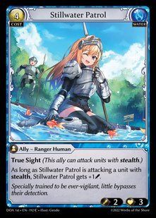 Stillwater Patrol &mdash; Grand Archive, Dawn of Ashes First Edition #192, Non-foil, English &mdash; фото товару