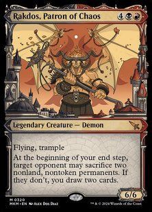 Карта Rakdos, Patron of Chaos &mdash; фото товару