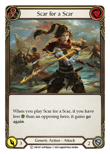 Scar for a Scar &mdash; Flesh and Blood, History Pack 1 #1HP397, Non-foil, English &mdash; фото товару