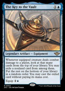 The Key to the Vault &mdash; Magic: The Gathering, Outlaws of Thunder Junction #54, Non-foil, English &mdash; фото товару