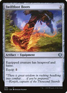 Swiftfoot Boots &mdash; Magic: The Gathering, Starter Commander Decks #279, Non-foil, English &mdash; фото товару