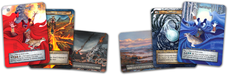 Набір колод "Frost Mage vs Lavamancer" - Sorcery TCG &mdash; фото товару