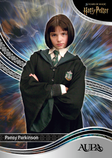 Колекційна карта Pansy Parkinson &mdash; 2026 Kakawow Aura Harry Potter 25th Anniversary kaw/ahp/b-39 фото