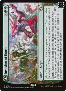 Invasion of Ikoria // Zilortha, Apex of Ikoria &mdash; Magic: The Gathering, March of the Machine #190, Non-foil, English &mdash; фото товару