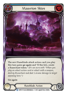 Mauvrion Skies &mdash; Flesh and Blood, History Pack 1 #1HP278, Non-foil, English &mdash; фото товару