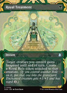 Royal Treatment &mdash; Magic: The Gathering, Secrets of Strixhaven Mystical Archive #56, Foil, English &mdash; фото товару