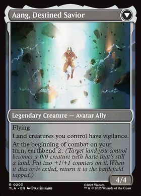 Карта Aang, at the Crossroads // Aang, Destined Savior &mdash; фото товару
