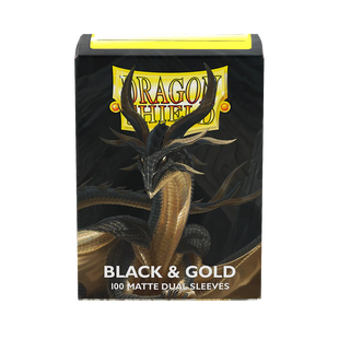 Протектори Dragon Shield Dual - Black&Gold ds-black-gold-dual фото
