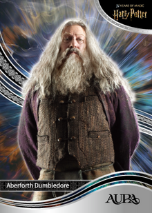 Колекційна карта Aberforth Dumbledore &mdash; 2026 Kakawow Aura Harry Potter 25th Anniversary kaw/ahp/b-50 фото