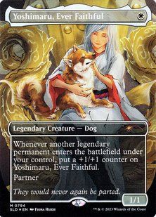 Yoshimaru, Ever Faithful &mdash; Magic: The Gathering, Secret Lair Drop #794, Foil, English &mdash; фото товару