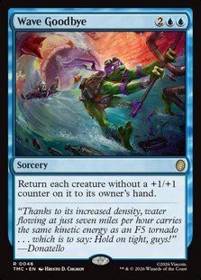 Wave Goodbye &mdash; Magic: The Gathering, Teenage Mutant Ninja Turtles Eternal #46, Non-foil, English &mdash; фото товару