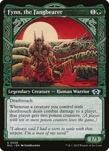 Карта Fynn, the Fangbearer mul/26/en/foil фото