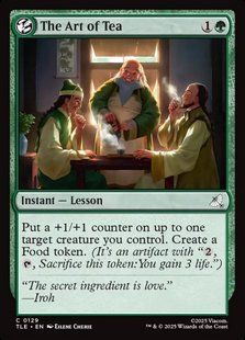 The Art of Tea &mdash; Magic: The Gathering, Avatar: The Last Airbender Eternal #129, Foil, English &mdash; фото товару