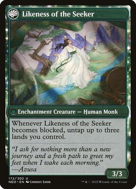 Карта Azusa's Many Journeys // Likeness of the Seeker neo/172/en/foil фото